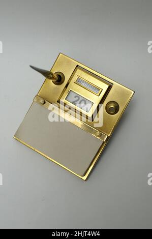 Vintage-Schreibtischobjekt Stockfoto