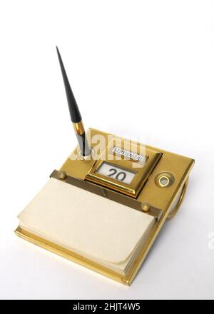 Vintage-Schreibtischobjekt Stockfoto