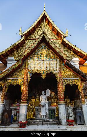 Chiang Mai, Thailand - märz 5 2018: Ort der Anbetung Stockfoto