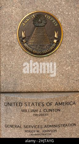 General Services Administration im Jacob K Javits Federal Building 26 Federal plaza Manhattan NYC Stockfoto