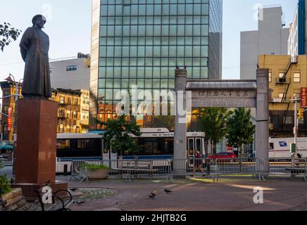 Chinatown in Manhattan New York City Stockfoto