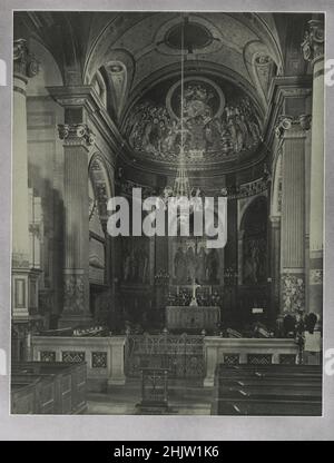 Der Chor, St. Mary's Church, Banbury. Oxfordshire (1913) Stockfoto