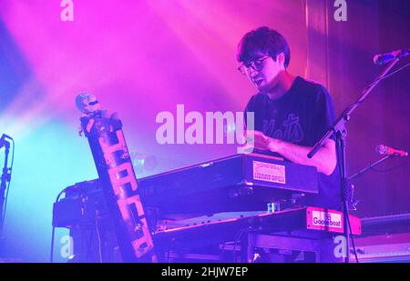 San Francisco, USA. 30th Januar 2022. Goose - Peter Anspach tritt am 30. januar 2011 im Regentensaal in San Francisco, Kalifornien, auf. Foto: Casey Flanigan/imageSPACE/Sipa USA Kredit: SIPA USA/Alamy Live News Stockfoto