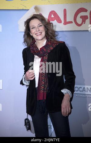 Gast bei der Premiere von Super Heros Malgre Lui im Grand Rex Kino in Paris, Frankreich am 31. Januar 2022. Foto von Aurore Marechal/ABACAPRESS.COM Stockfoto