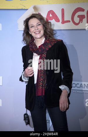 Gast bei der Premiere von Super Heros Malgre Lui im Grand Rex Kino in Paris, Frankreich am 31. Januar 2022. Foto von Aurore Marechal/ABACAPRESS.COM Stockfoto