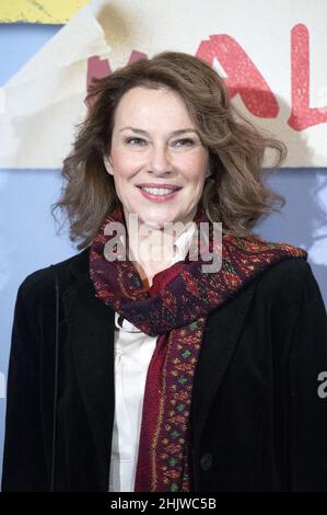 Gast bei der Premiere von Super Heros Malgre Lui im Grand Rex Kino in Paris, Frankreich am 31. Januar 2022. Foto von Aurore Marechal/ABACAPRESS.COM Stockfoto