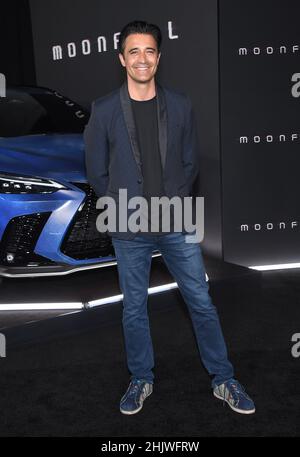31. Januar 2022, Hollywood, Kalifornien, USA: Gilles Marini kommt zur Premiere des Films Ã“MoonfallÃ im chinesischen Theater. (Bild: © Lisa O'Connor/ZUMA Press Wire) Stockfoto