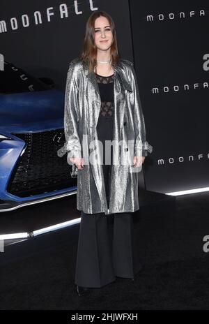 31. Januar 2022, Hollywood, Kalifornien, USA: Luka Kloser kommt zur Premiere des Films Ã“MoonfallÃ im chinesischen Theater an. (Bild: © Lisa O'Connor/ZUMA Press Wire) Stockfoto