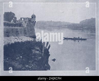 Kathedrale Von Bayonne. Pyrénées-Atlantiques. Frankreich (1925) Stockfoto