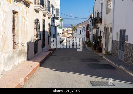 Zurgena Stadt, Almanzora Tal, Almeria Provinz, Andalucía, Spanien Stockfoto