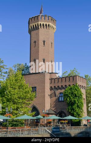 Malakoffturm, Rheinau-Hafen, Köln, Nordrhein-Westfalen, Deutschland Stockfoto