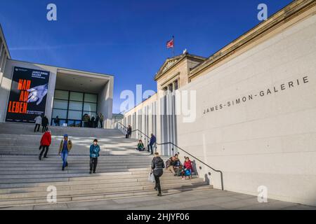 James-Simon-Galerie, am Kupfergraben, Mitte, Berlin, Deutschland Stockfoto