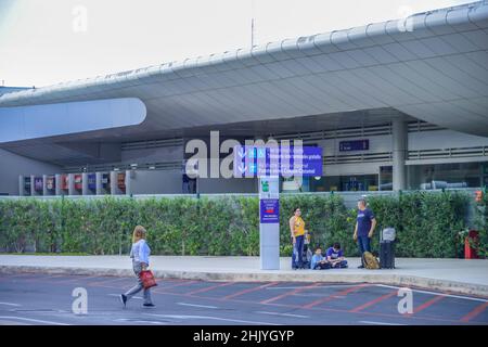 Flughafen Cancún, Quintana Roo, Mexiko Stockfoto