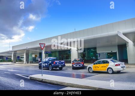 Flughafen Cancún, Quintana Roo, Mexiko Stockfoto