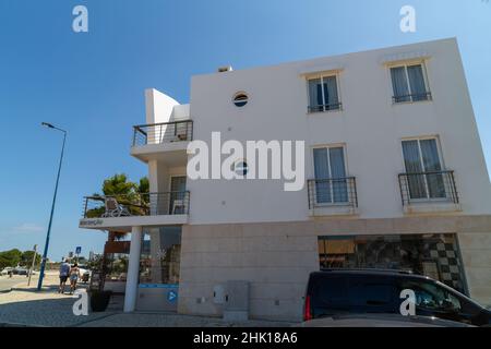 Mareta Beach Hotel, Sagres, Portugal Stockfoto