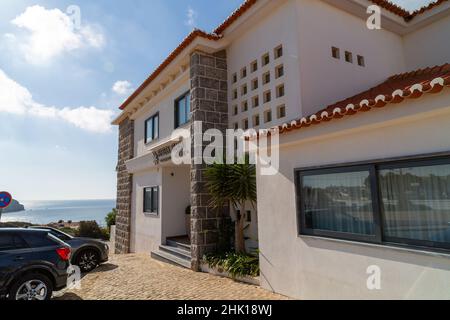 Mareta Beach Hotel, Sagres, Portugal Stockfoto