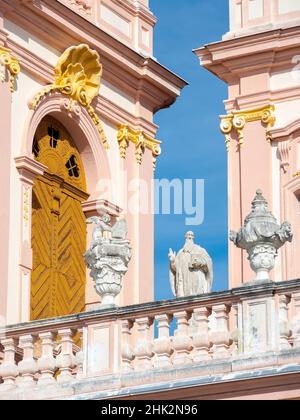 Die Stiftskirche. Kloster Gottweig, UNESCO-Weltkulturerbe, Wachau, Niederösterreich. (Nur Für Redaktionelle Zwecke) Stockfoto