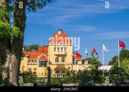 Schweden, Scania, Malmö, Kungsparken Park, Casino, Exterieur Stockfoto