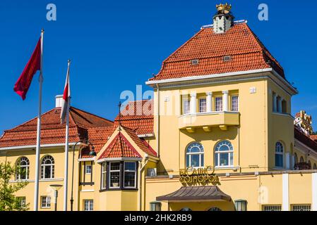 Schweden, Scania, Malmö, Kungsparken Park, Casino, Exterieur Stockfoto