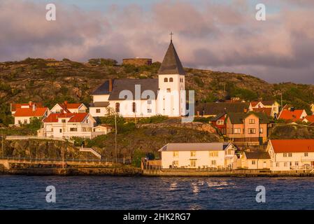 Schweden, Bohuslan, Tjorn Island, Skarhamn, Skarhamns Kirche, Später Nachmittag (nur für redaktionelle Zwecke) Stockfoto