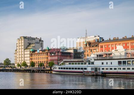 Schweden, Scania, Malmö, Inre Hamnen Innenhafen Stockfoto