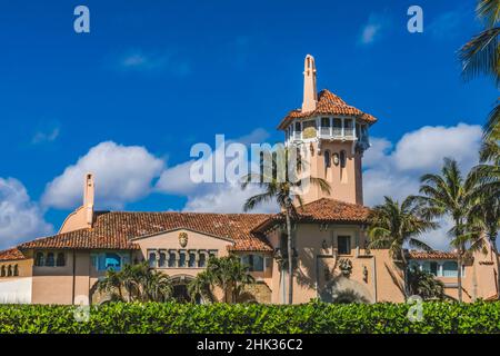 Mar-A-Lago, Palm Beach, Florida Stockfoto