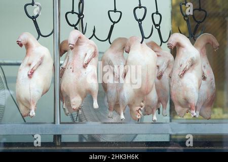 Yokohama, Japan: 1. Februar 2022, das chinesische Mondneujahr in Yokohamas Chinatown, Präfektur Kanagawa, Japan. Quelle: Michael Steinebach/AFLO/Alamy Live News Stockfoto