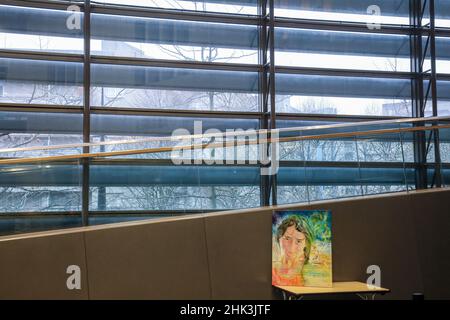 Grenoble hat am 2. Februar 2022 das Gerichtsgebäude in Ostfrankreich wegen des Prozesses gegen Nordahl Lelandais wegen der Entführung und des Mordes an Maelys de Araujo, der während einer Hochzeit verschwand, im August 2017 angeklagt. Foto von Erik Sampers/ABACAPRESS.COM Stockfoto