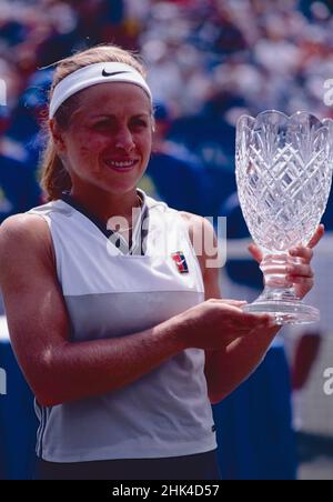 Südafrikanische Tennisspielerin Amanda Coetzer, Australian Open 2000 Stockfoto