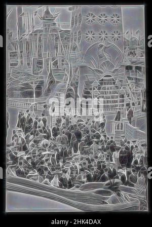 Inspiriert von Luna Park, Coney Island, Eugene Wemlinger, Cellulose-Nitrat-negativ, 1909, 3 1/2 x 5 1/2 Zoll, 8,9 x 14 cm, Vergnügungspark, Brooklyn, Coney Island, Crowd, Anfang des 20th. Jahrhunderts, historisches Brooklyn, Linie, altes Brooklyn, Ride, Slide, Vintage, Reimagined von Artotop. Klassische Kunst neu erfunden mit einem modernen Twist. Design von warmen fröhlichen Leuchten der Helligkeit und Lichtstrahl Strahlkraft. Fotografie inspiriert von Surrealismus und Futurismus, umarmt dynamische Energie der modernen Technologie, Bewegung, Geschwindigkeit und Kultur zu revolutionieren Stockfoto