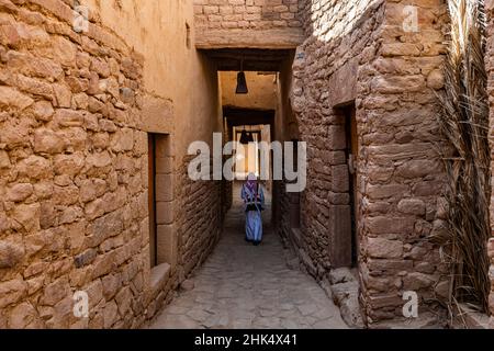 Die Altstadt von Al Ula, Königreich Saudi-Arabien, Naher Osten Stockfoto