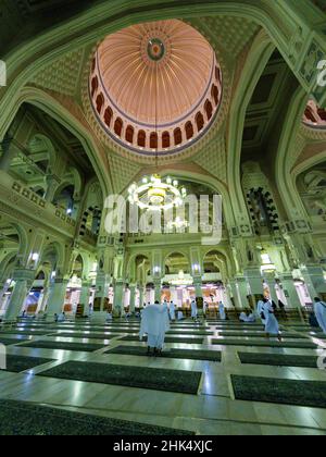 König-Fahd-Moschee, Mekka (Mekka), Königreich Saudi-Arabien, Naher Osten Stockfoto