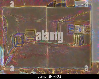 Inspiriert von Spanish Sketch Mounted in Scrap Book, Edward Penfield, Amerikaner, 1866-1925, Aquarell und Graphit auf hellgrauem Papier, montiert in Scrap Book, ca. 1911, Blatt, ungefaltet: 9 3/16 x 13 1/16 Zoll, 23,3 x 33,2 cm, neu erfunden von Artotop. Klassische Kunst neu erfunden mit einem modernen Twist. Design von warmen fröhlichen Leuchten der Helligkeit und Lichtstrahl Strahlkraft. Fotografie inspiriert von Surrealismus und Futurismus, umarmt dynamische Energie der modernen Technologie, Bewegung, Geschwindigkeit und Kultur zu revolutionieren Stockfoto