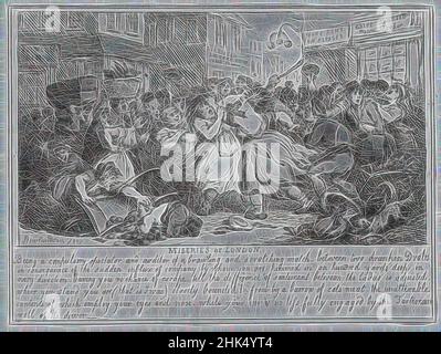 Thomas Rowlandson, Brite, 1756-1827, Rading, Handgefärbt auf Wove-Papier, 1807, Pl.: 5 1/8 x 7 1/4 Zoll, 13 x 18,4 cm, neu gestaltet von Artotop. Klassische Kunst neu erfunden mit einem modernen Twist. Design von warmen fröhlichen Leuchten der Helligkeit und Lichtstrahl Strahlkraft. Fotografie inspiriert von Surrealismus und Futurismus, umarmt dynamische Energie der modernen Technologie, Bewegung, Geschwindigkeit und Kultur zu revolutionieren Stockfoto