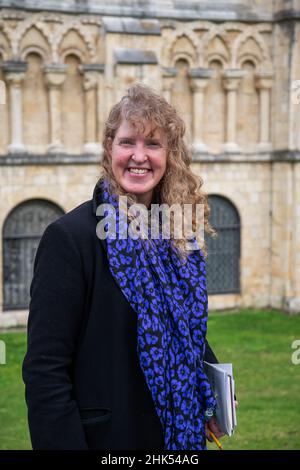 The Portrait of Kent: Canterbury Cathedral ist eine sozialdokumentarische Porträtserie von Fotografien, die das Leben des Domgrunds dokumentiert Stockfoto