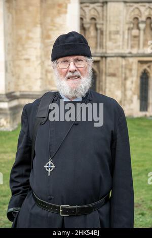 The Portrait of Kent: Canterbury Cathedral ist eine sozialdokumentarische Porträtserie von Fotografien, die das Leben des Domgrunds dokumentiert Stockfoto