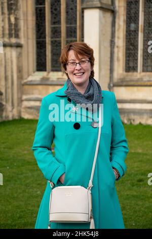 The Portrait of Kent: Canterbury Cathedral ist eine sozialdokumentarische Porträtserie von Fotografien, die das Leben des Domgrunds dokumentiert Stockfoto