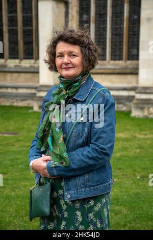 The Portrait of Kent: Canterbury Cathedral ist eine sozialdokumentarische Porträtserie von Fotografien, die das Leben des Domgrunds dokumentiert Stockfoto