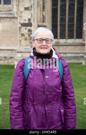 The Portrait of Kent: Canterbury Cathedral ist eine sozialdokumentarische Porträtserie von Fotografien, die das Leben des Domgrunds dokumentiert Stockfoto