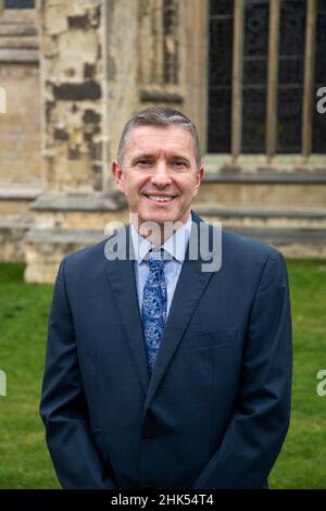 The Portrait of Kent: Canterbury Cathedral ist eine sozialdokumentarische Porträtserie von Fotografien, die das Leben des Domgrunds dokumentiert Stockfoto