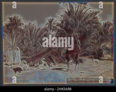 Inspiriert von View from Site in Northern Africa or Syria, Albuminsilber-Fotografie, 19th Jahrhundert, 7 3/8 x 10 Zoll, 18,7 x 25,4 cm, neu gestaltet von Artotop. Klassische Kunst neu erfunden mit einem modernen Twist. Design von warmen fröhlichen Leuchten der Helligkeit und Lichtstrahl Strahlkraft. Fotografie inspiriert von Surrealismus und Futurismus, umarmt dynamische Energie der modernen Technologie, Bewegung, Geschwindigkeit und Kultur zu revolutionieren Stockfoto