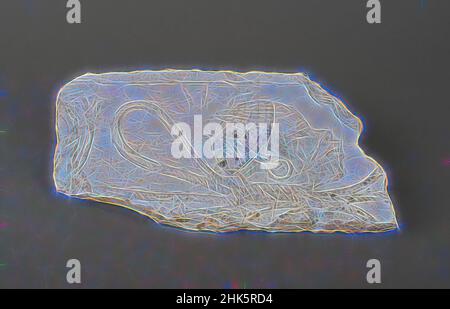 Inspiriert von Fragment mit dem Kopf eines nubischen Gefangenen, ägyptisch, Dynastie 18, 1550–1295 v. Chr., Neues Königreich, 1550–1069 v. Chr., 1550–1295 v. Chr., Kalkstein, Ägypten, Afrika, Skulptur, Stein und Mineral, 12 5/16 x 24 11/16 Zoll (31,2 x 62,7 cm, neu erfunden von Artotop. Klassische Kunst neu erfunden mit einem modernen Twist. Design von warmen fröhlichen Leuchten der Helligkeit und Lichtstrahl Strahlkraft. Fotografie inspiriert von Surrealismus und Futurismus, umarmt dynamische Energie der modernen Technologie, Bewegung, Geschwindigkeit und Kultur zu revolutionieren Stockfoto