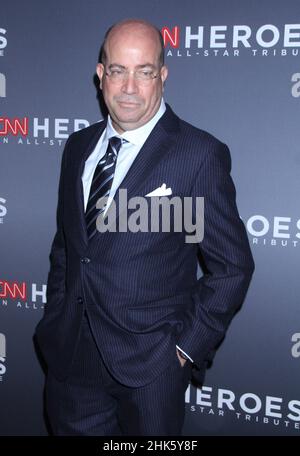 **DATEI FOTO** Jeff Zucker tritt als Chef von CNN zurück, nachdem er die Affäre mit einem Kollegen eingestanden hat. NEW YORK, NY - 09. Dezember: Jeff Zucker bei der jährlichen CNN Heroes: An All-Star Tribute 12th im American Museum of Natural History in New York City am 09. Dezember 2018. Kredit: RW/MediaPunch Stockfoto