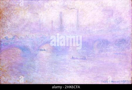 Waterloo Bridge. Effekt des Nebels von Claude Monet (1840-1926), Öl auf Leinwand, 1903 Stockfoto