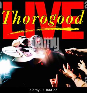 Vinylcover - Thorogood, George - Live - D - 1986 Stockfoto