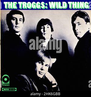 Vintage Vinyl-Plattencover - Troggs, The - Wild Thing - US - 1966 Stockfoto