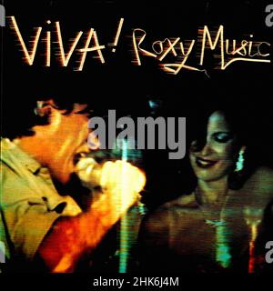 Vinylcover - Roxy Music - Viva - D - 1976 Stockfoto