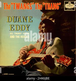 Vinylcover - 1959 - Eddy, Duane - The Twangs The Thang - UK Stockfoto