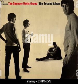 Vintage Vinyl Schallplattencover - Spencer Davis Group, The - The Second Album - UK - 1966 Stockfoto