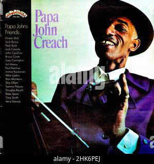 Vinylcover - Papa John Creach - gleich - D - 1971 Stockfoto